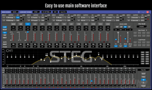 Load image into Gallery viewer, Steg Mdsp12 12-Channel Amplifier With Dsp