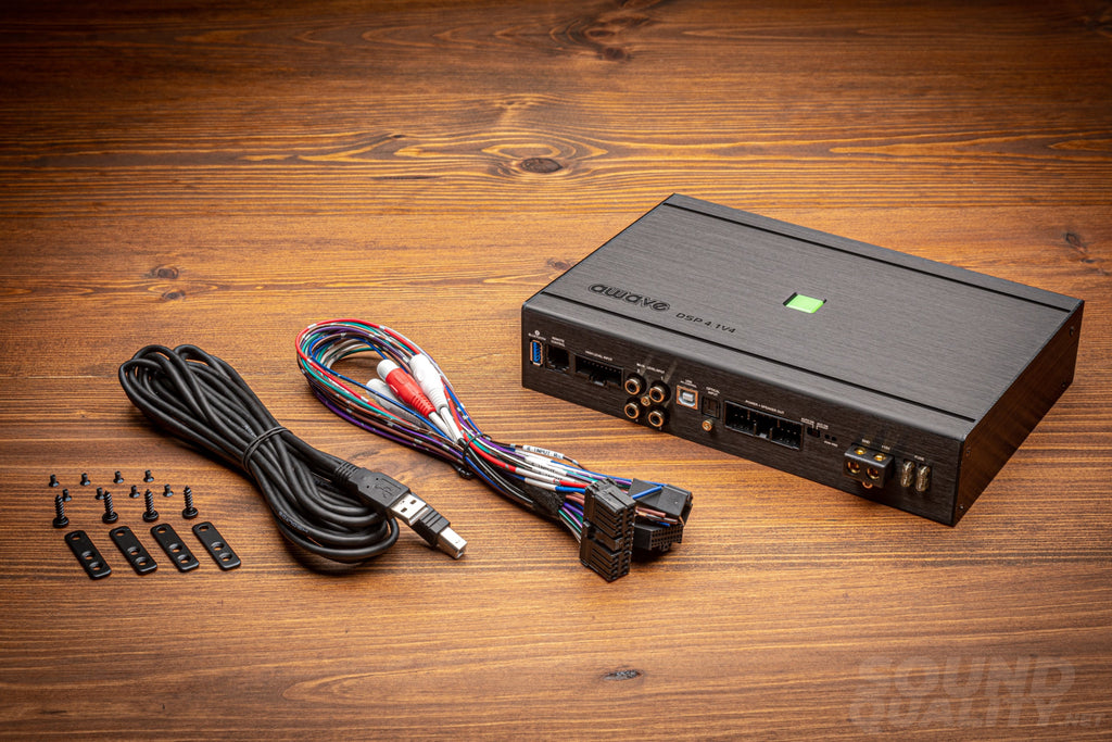 Awave Dsp-4.1V4 5-Channel Amplifier With 8-Channel Dsp