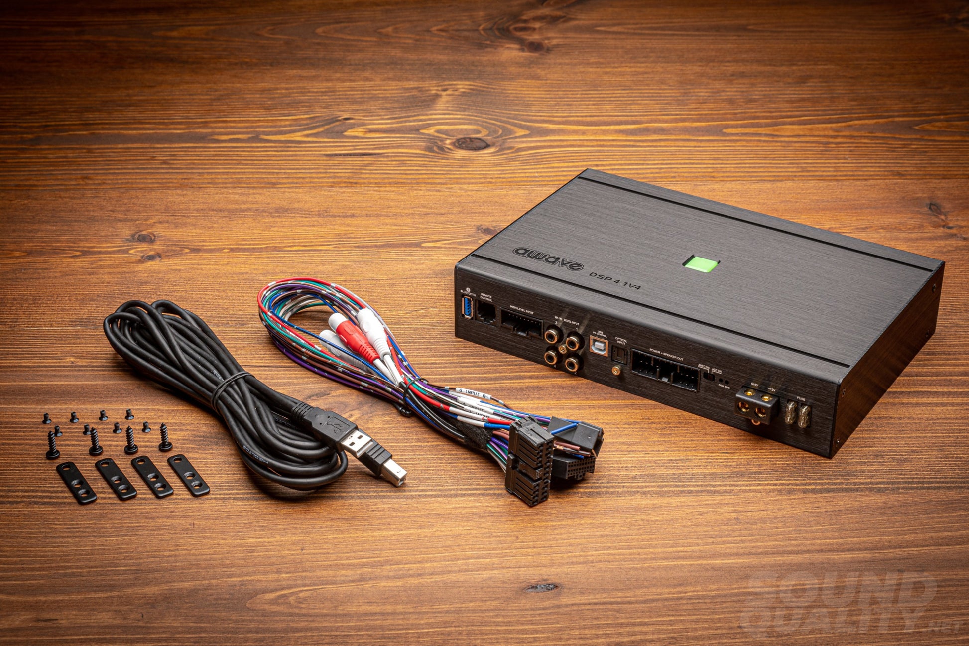 Awave Dsp-4.1V4 5-Channel Amplifier With 8-Channel Dsp