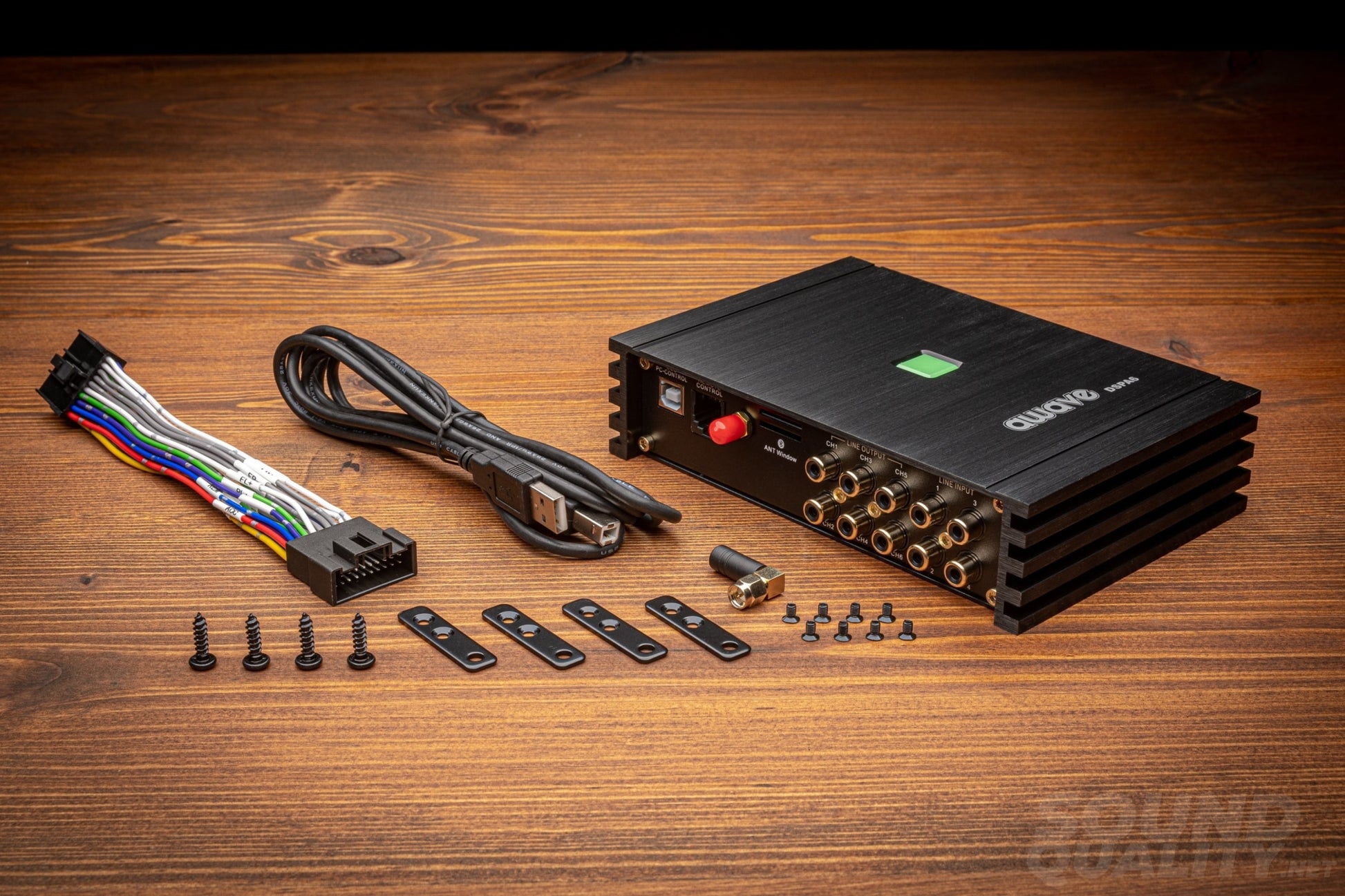 Awave Dsp-A6 4-Channel Amplifier With 6-Channel Dsp