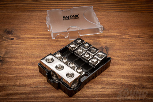 Audio System 4-Way Mini Anl Fuse Block 3X50 Mm2 To 4X35