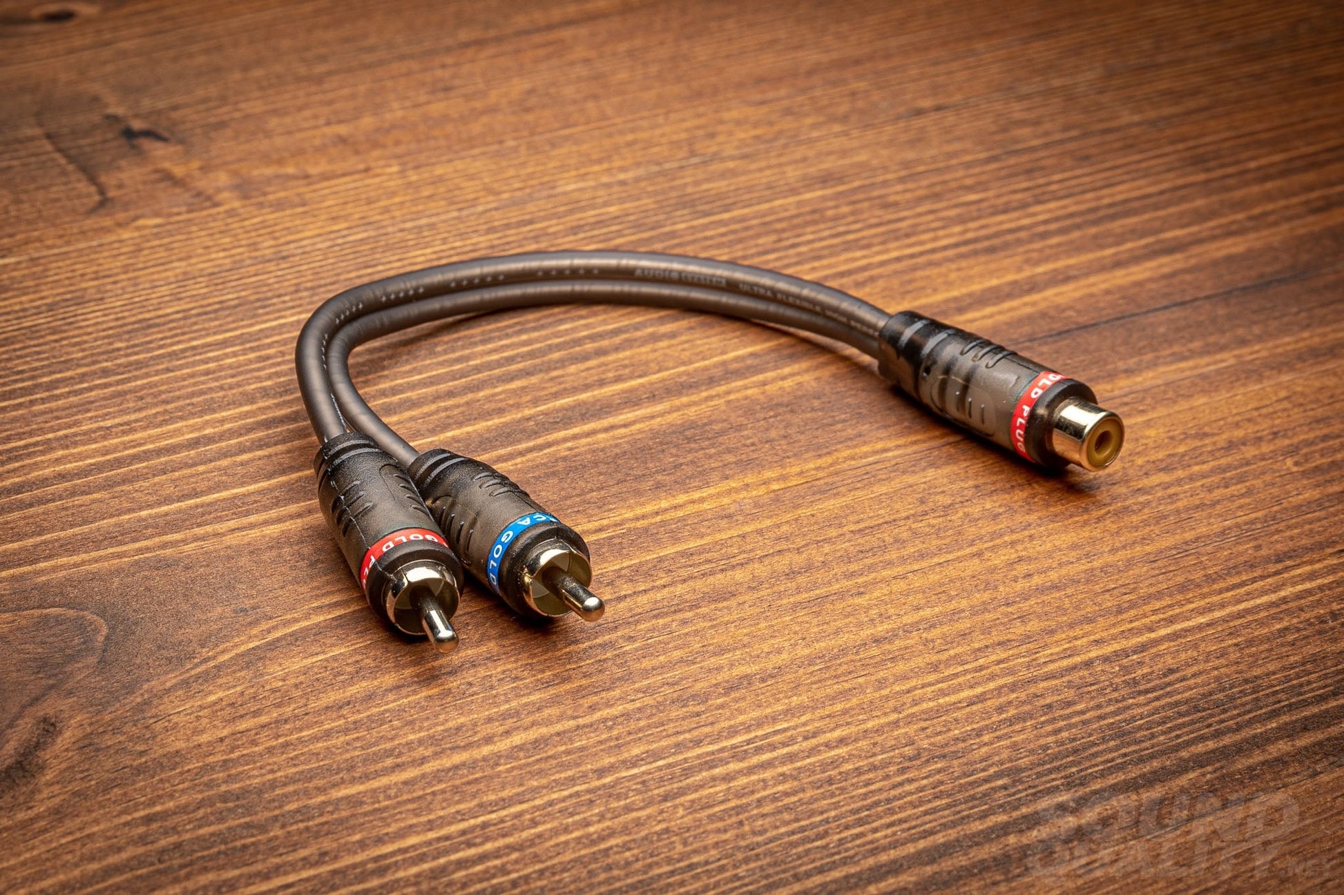 Audio System Ad-Ay Female-2X Male Rca Y-Splitter