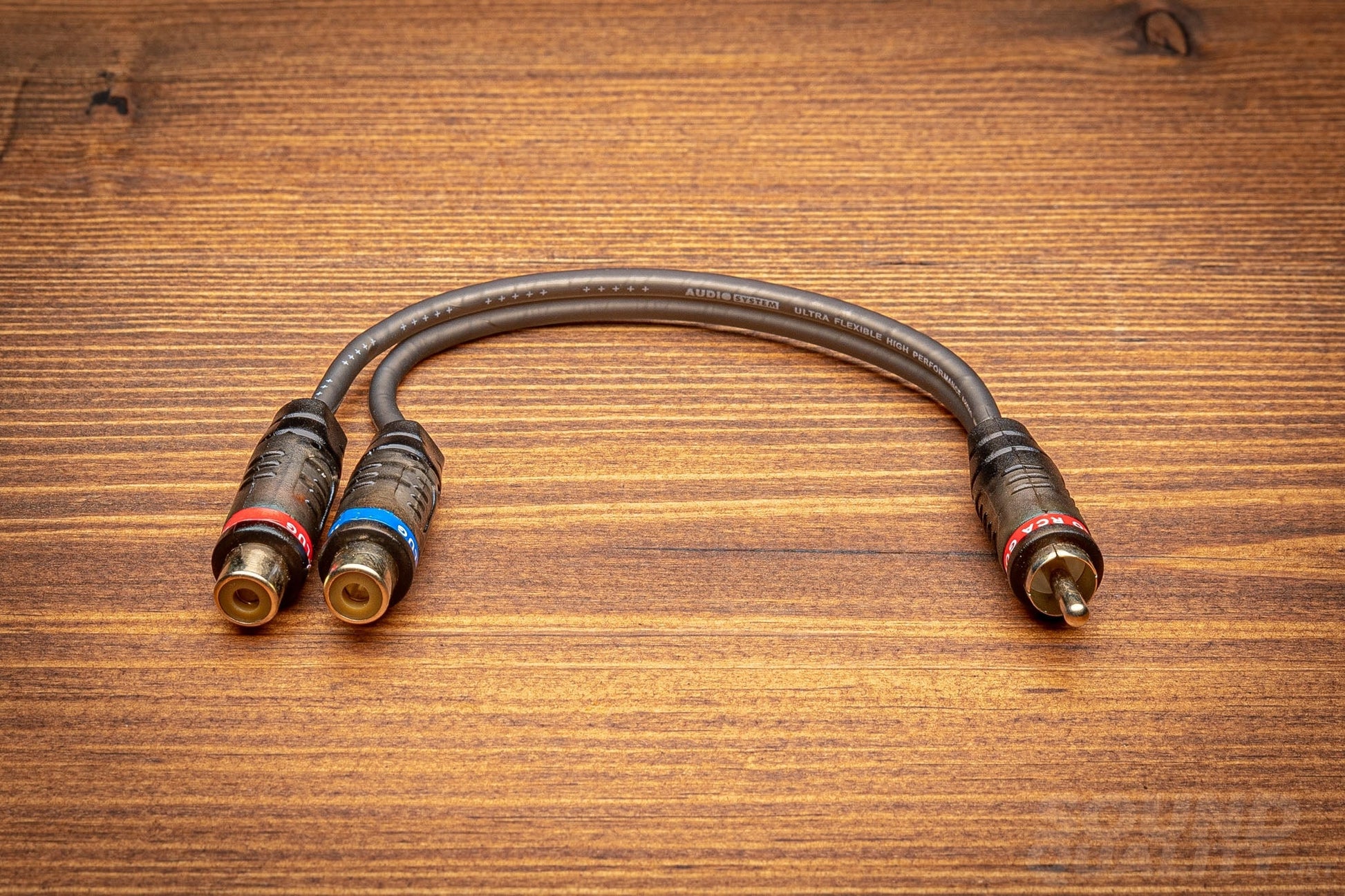 Audio System Ad-Ay Male-2X Female Rca Y-Splitter