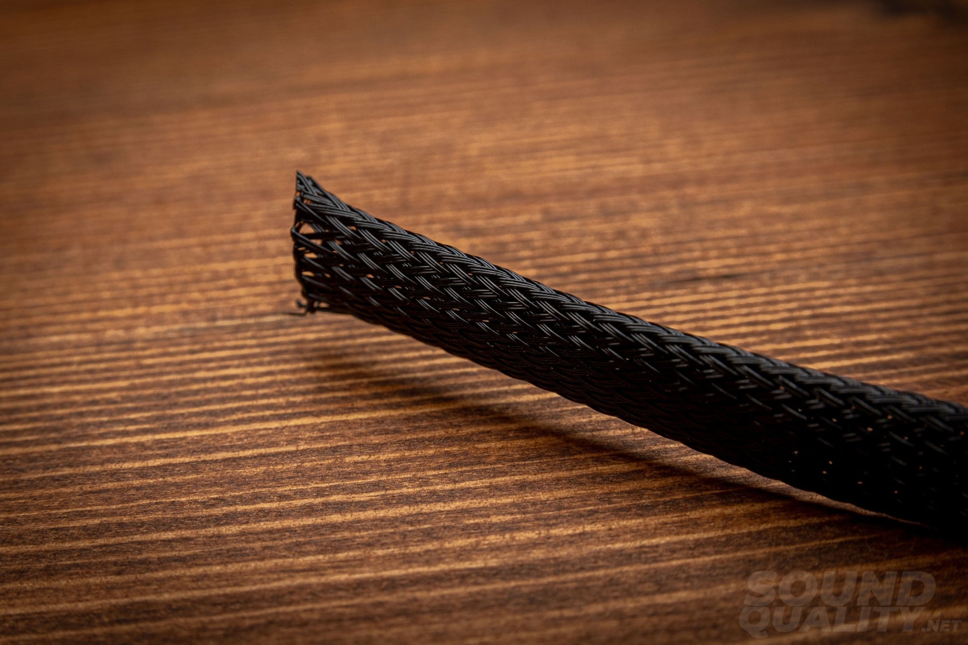 Audio System Braided Wire Sleeve Black 8.9-25.5Mm Diameter 35M Roll