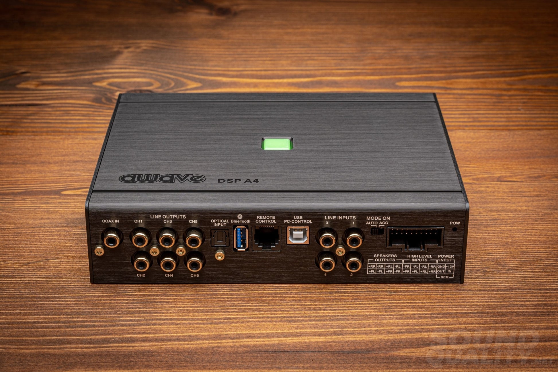 Awave Dsp-A4 4-Channel Amplifier With 6-Channel Dsp