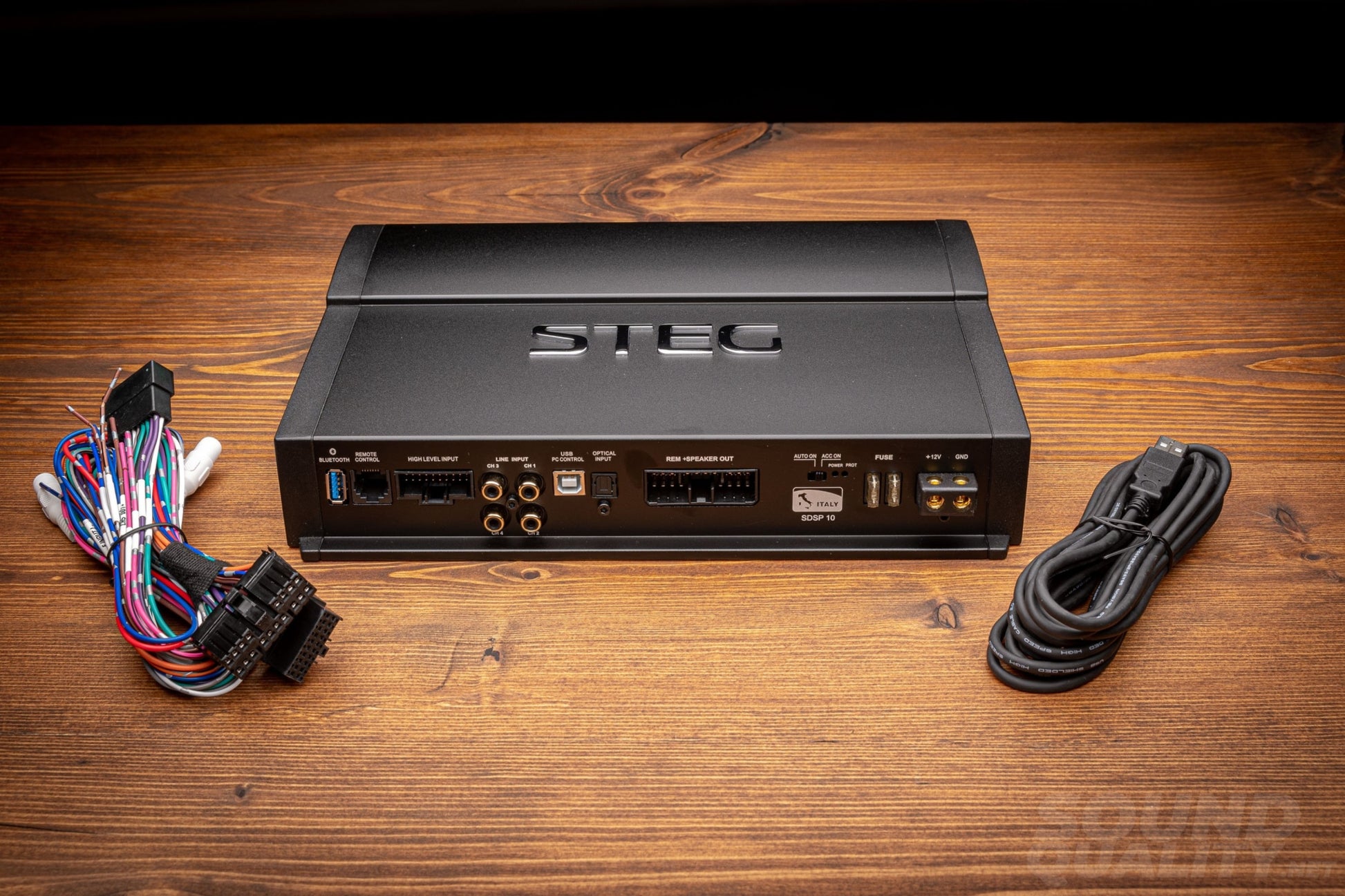 Steg Sdsp10 8-Channel Amplifier With 10-Channel Dsp